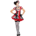 thumbnail image 2 of 3PC.Harlequin Clown,suspender, 2 of 2
