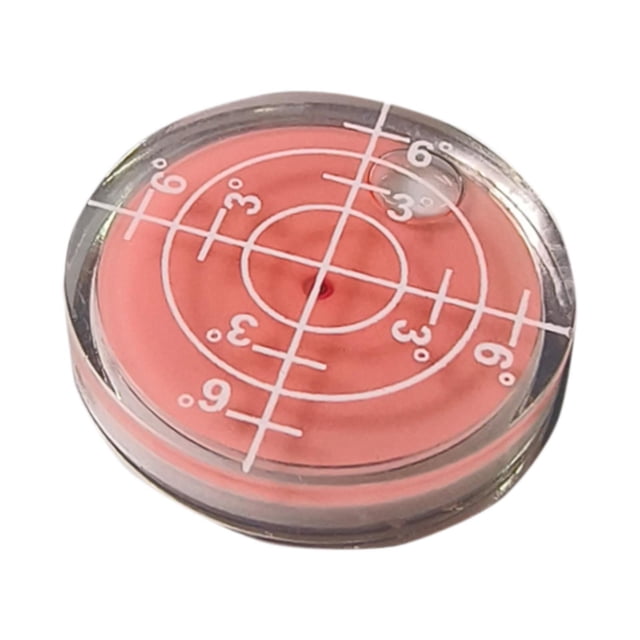 Lipstore Golf Putting Aid Golf Hat Clip Lightweight High Precision Levelling Bubble Meter Pink