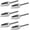 6 PCS, variant on 2 Pack Stainless Steel Ice Scoop with Long Handle, 6 Oz Food Grade Multi Purpose Scooper for Ice Machine, Dog Food, Flour, Nuts, Pulses, Ideal Kitchen Bar Party Freezer Accessory
