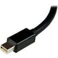 thumbnail image 5 of StarTech.com Mini DisplayPort to DVI Video Adapter Converter - Black Mini DP to DVI - 1920x1200 - 5.10" DisplayPort/DVI Video Cable for Video Device, Monitor, Projector, Notebook, 5 of 7