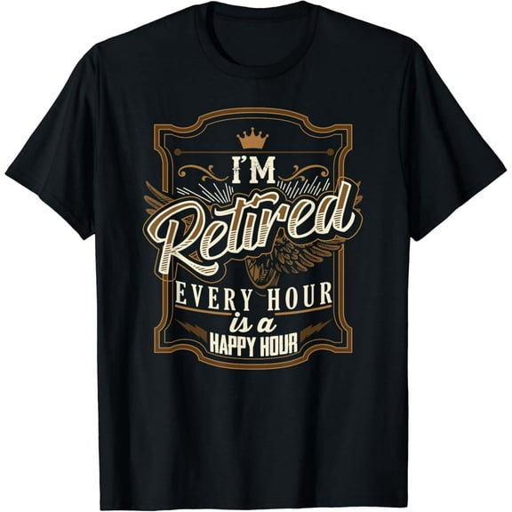 Retirement Gifts for Men Funny I'm Retired T-Shirt