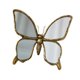thumbnail image 1 of Adorno colgante decoración versátil regalo reflexivo, resistente al desgaste, decoración de la pared decorativa para la oficina de la sala de estar de mariposa, 1 of 8