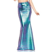 Leg Avenue Mermaid Tail Scale Women's Fancy-Dress Costume with Iridescent Finish for Adults, Size M