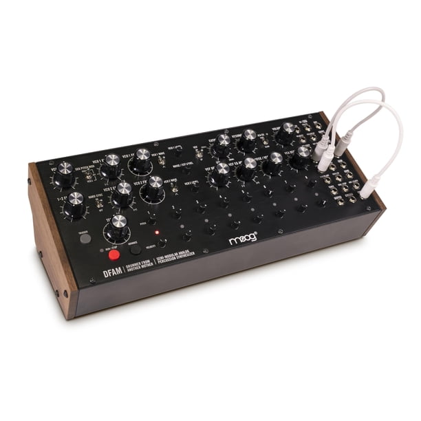 Sintetizador de percusión analógico MOOG DFAM con secuenciador de 8 pasos