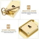 thumbnail image 3 of File Cabinet Lock Brass Replacement Lock Office Users Cabinet Security Golden 1Pack, 3 of 5