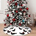 thumbnail image 5 of Rateoe Funny Chicken Print Christmas Tree Skirt 48" for Xmas Holiday New Year Party Circle Tree Mat Ornaments Decoration, 5 of 7