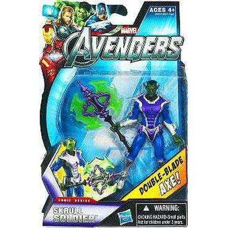 Hasbro Marvel The Avengers Comic Series Skrull Soldier Figure