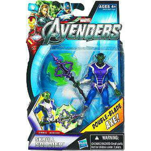 Hasbro Marvel The Avengers Comic Series Skrull Soldier Figure