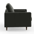 thumbnail image 2 of Pemberly Row Modern Upholstered Fabric Arm Chair in Charcoal, 2 of 5