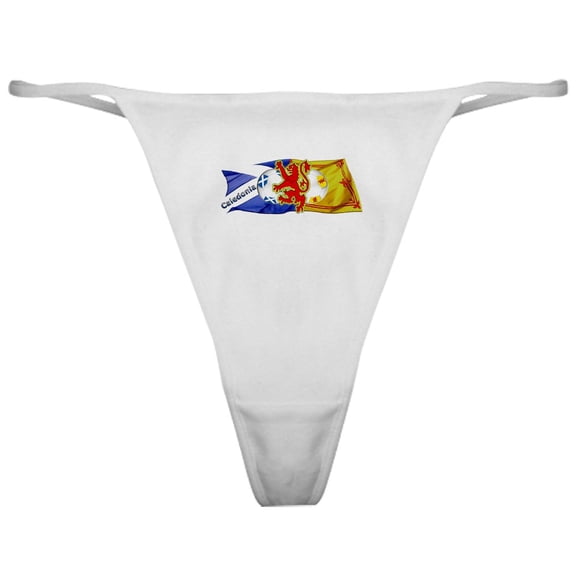 CafePress - Scotland Football Fashion Classic Thong - Women's Novelty Thong Panties Underwear