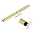 thumbnail image 2 of Uxcell Brass Tubing Seamless Straight Pipe Tube 14mm x 0.5mm x 200mm, 2 of 5