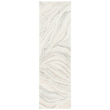 SAFAVIEH Metro MET505F Handmade Ivory / Grey Rug