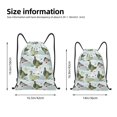 thumbnail image 2 of Fotbe Mallard Ducks Wild Birds Bolsa Mochila con Cordón Estampada, Bolsa de Gimnasio Deportiva, Bolsa Cinch, Bolsa con Cordón para Hombres y Mujeres-Medium, 2 of 6