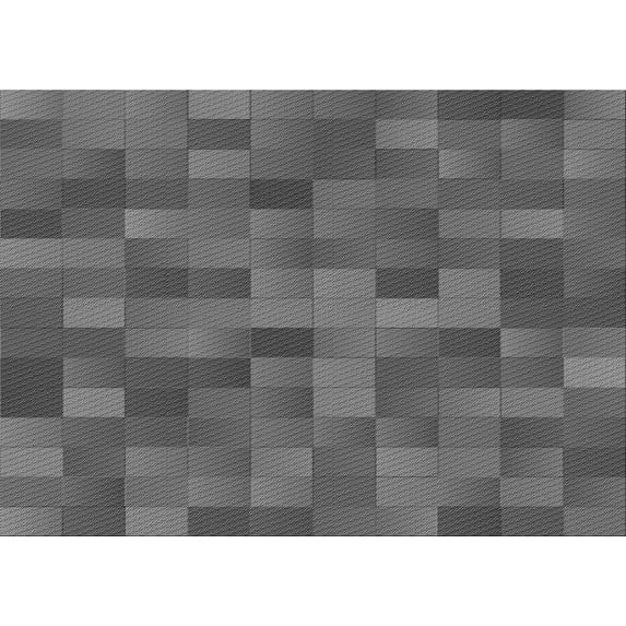 Ahgly Company Machine Washable Indoor Rectangle Transitional Gray Area Rugs, 2' x 3'