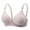 Gray, variant on Ahuyic Summer Plus Size Bra For Women, Womens Solid Color Casual Bra, Womens Solid Color No Steel Ring Push Up Breathable Underwear Daily Bra For Women,Blue XL