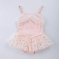 thumbnail image 3 of GYRATEDREAM Ballerina Outfits Toddler Girls Ballet Tutu Leotard Dance Glitter Camisole Skirted Ballerina Dress 3-9 Years, 3 of 5