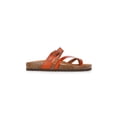 thumbnail image 2 of Time and Tru Women's Asymmetric Strap Footbed Sandals, Wide Width Available, 2 of 6