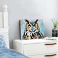 thumbnail image 3 of YILUYINQING Owl Wall Art Canvas Decor for Home, Bedroom, Kitchen 20x16in, 3 of 6