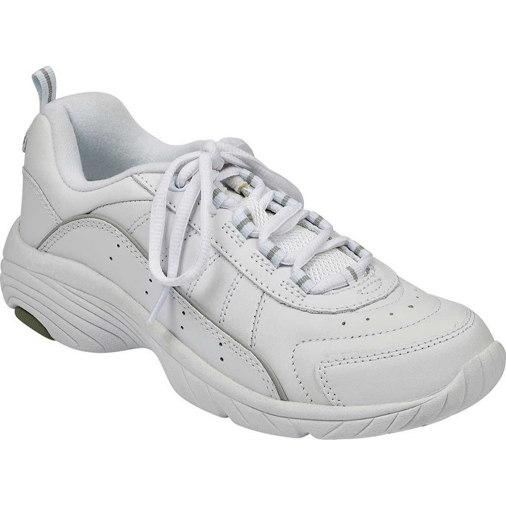 Easy Spirit - Easy Spirit Womens Punter Leather Walking Shoes White 9.5 ...