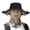 Black, variant on Desert Camo Solar Fan Sun Hat, Rechargeable Cooling Bucket Hat with Solar Panel for Outdoor Work & Travel