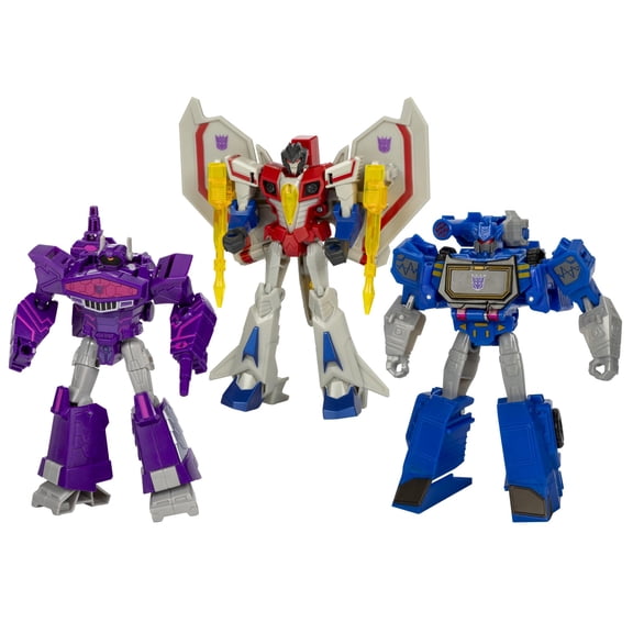 Transformers Generations Shockwave, Starscream & Soundwave Action Figure 3-Pack