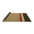 thumbnail image 2 of Ahgly Company Indoor Square Abstract Brown Contemporary Area Rugs, 6' Square, 2 of 4