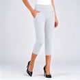 thumbnail image 2 of Besolor Plus Size Capris for Women High Waisted Dressy Casual Pants Stretch Slim Business Work Capri Leggings with Pockets, 2 of 6