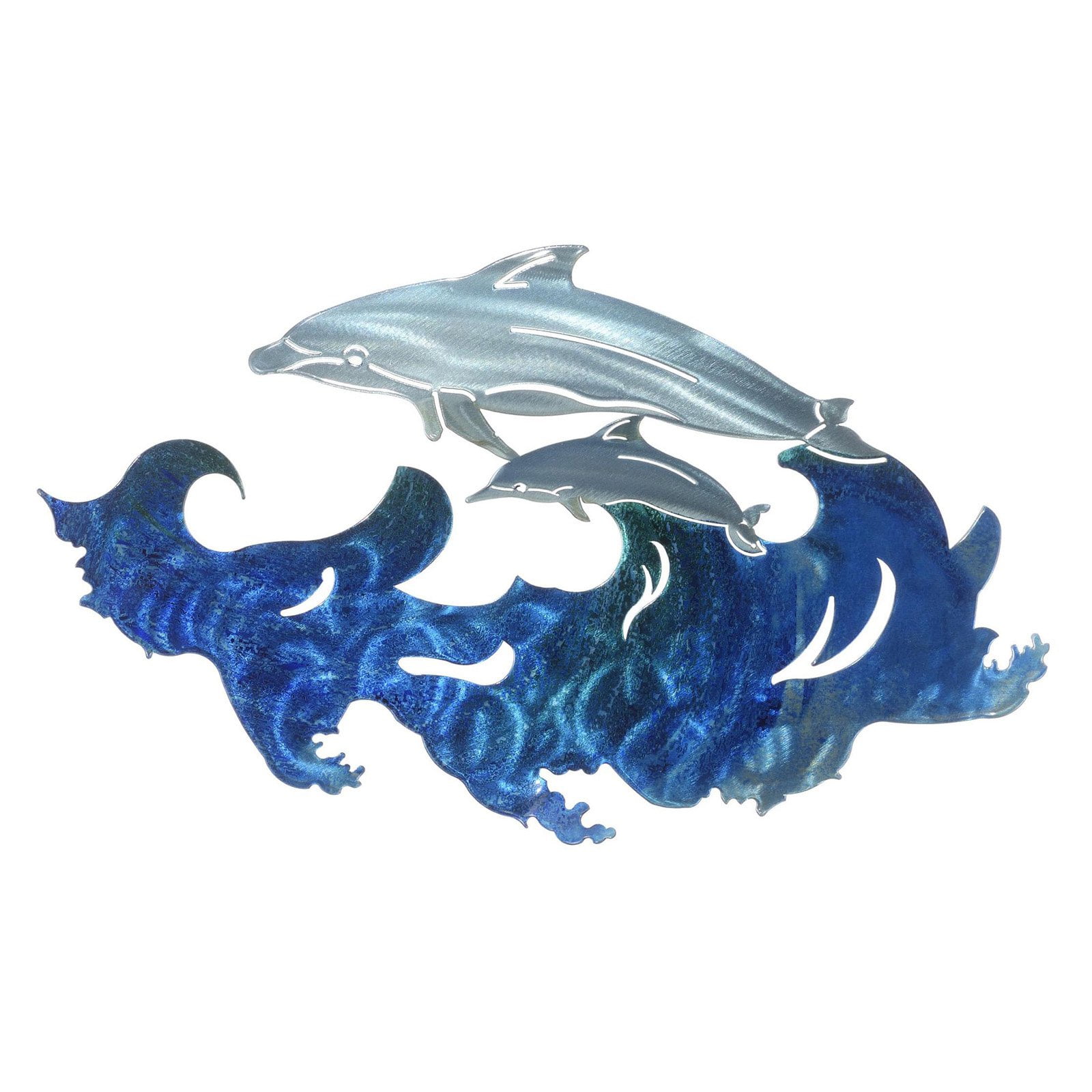 3D Dolphin Metal Wall Art By Next Innovations