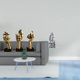thumbnail image 2 of Estatuas de pensadores,Estatuas de pensadores,esculturas de arte abstracto para mesa,Estatua de Guan Yin,Estatua de Guan Yin para decoración del hogar,obra de arte artesanal,Figura de, 2 of 8