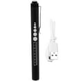 thumbnail image 1 of LED Pen Light Rechargeable Penlight Pocket Size Flashlight Small Flashlight Pupil Gauge and Ruler for Medical Nurse, 1 of 9