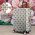 thumbnail image 4 of Brown Bigfoot and Tree Pattern Luggage Cover Fashion Suitcase Cover Baggage Covers Fit 25-28 Inch Luggage (Go Travel), 4 of 5