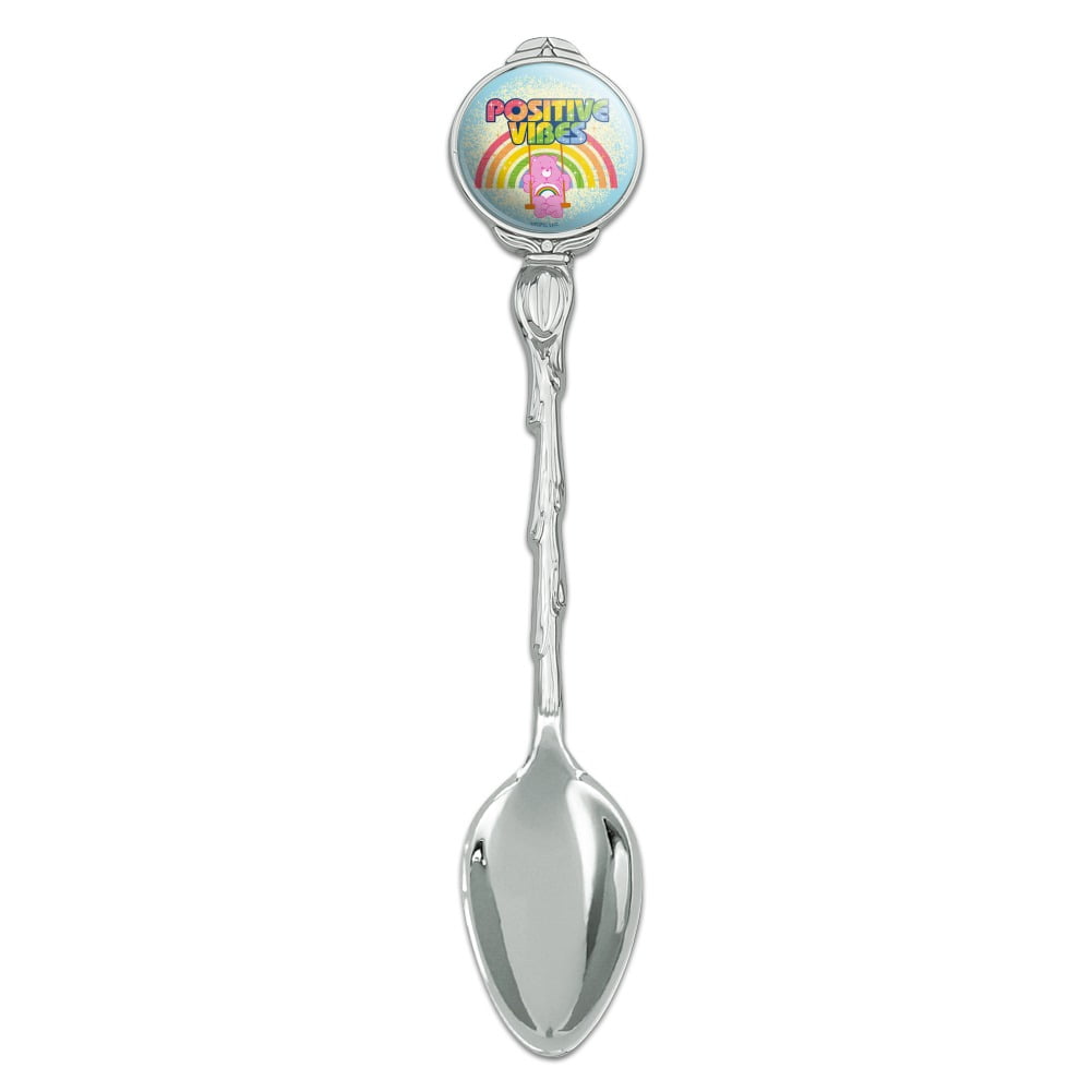 Care Bears Cheer Bear Positive Vibes Novelty Collectible Demitasse Tea Coffee Spoon