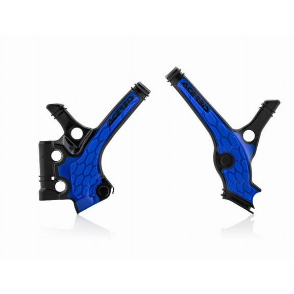 Acerbis 2736391004 X-Grip Frame Guards Black/Blue