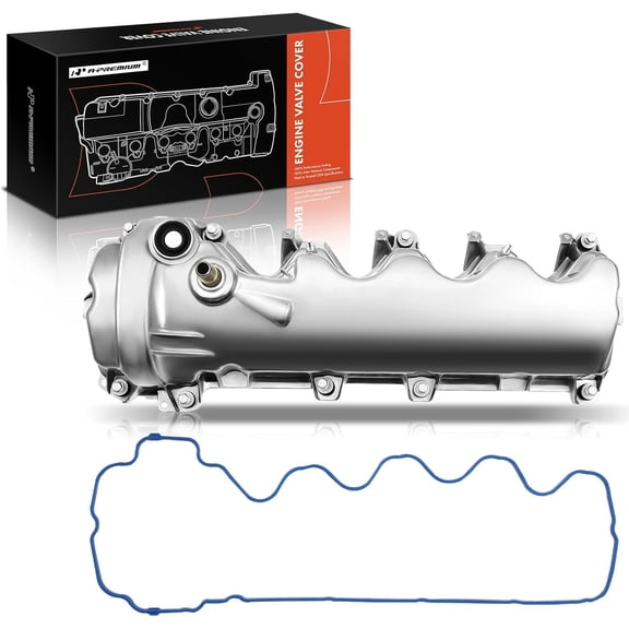 A-Premium Engine Valve Cover with Gasket & Bolts Compatible with Ford F-150 F-250/F-350 Super Duty Explorer Expedition Mustang Lincoln Left Driver Side Fits select: 2004 FORD F150 SUPERCREW