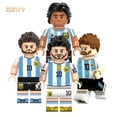 thumbnail image 2 of Super Star 3 Estrellas Argentinas Fútbol Messi Mini Construcción Figuras De Bloques Para Fan's Collection Juguetes, 2 of 4