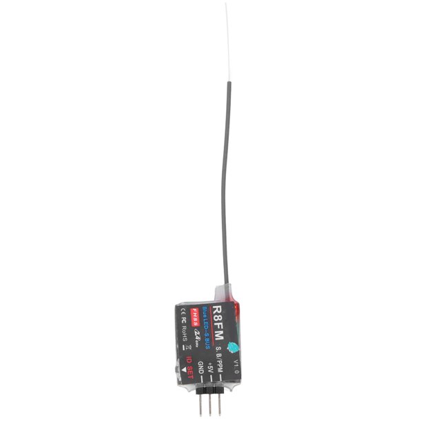Componentes electrónicos del receptor RC del helicóptero RC 8 canales 30ma anti - interferencia salida de señal sbus PPM