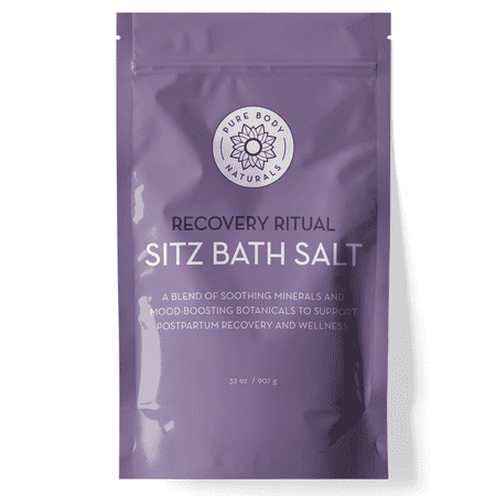 Sitz Bath Epsom Salt for Postpartum Care and Hemorrhoid Treatment, 32 oz by Pure Body Naturals. Sitz Bath Epsom Salt for Postpartum Care and Hemorrhoid Treatment, 32 oz by Pure Body Naturals.
