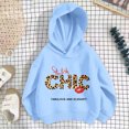 thumbnail image 4 of WAYUTE Sweatshirts for Girls Letter Graphic Hoodies Sweatshirt Long Sleeve Soft Blend Outerwear Fall Clothes for Kids Casual Streetwear,Blue,Size 7-8 Y, 4 of 4