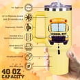 thumbnail image 4 of Christmas Gifts for Bus Drivers, School Bus Driver Tumbler 40 OZ, School Bus Driver Gifts, Bus Driver Appreciation Gifts, Back to School Gifts for Men Women, Bus Driver Travel Coffee Mug, Driver Cup, 4 of 6