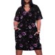 thumbnail image 1 of Vestido de fiesta con cuello halter y estampado de patas rosas para mujer, vestidos de lujo con bolso, moda femenina, 1 of 6