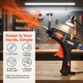 thumbnail image 3 of YEMNPIOS 2 Pcs Hot Glue Gun 20W for 0.28 Inch Sticks Mini Melt Glue Gun with LED Light Black, 3 of 5
