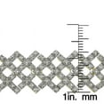 thumbnail image 3 of Gold Tone 2 Ct Diamond Criss-Cross Bracelet, 3 of 3