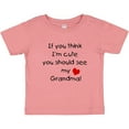 thumbnail image 3 of Inktastic If You Think I'm Cute You Should See My Grandma Boys or Girls Baby T-Shirt, 3 of 5