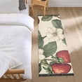 thumbnail image 3 of Yayeee Runner Rug for Bedroom 2'x6' Machine Washable Hallway Non Slip Mat, Beige Strawberry, 3 of 8