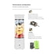 thumbnail image 5 of Licuadora eléctrica portátil ckepdyeh, mini batidora de frutas de mano con 6 cuchillas, taza personal para jugos recargable por USB, 500 ml-A, 5 of 7