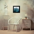thumbnail image 4 of Gonzalez, Roberto 12x12 Black Modern Framed Museum Art Print Titled - Tonal Blue Woods I, 4 of 5