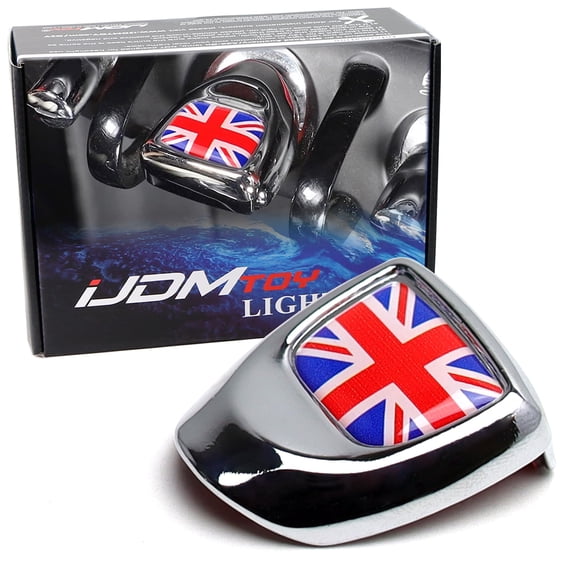 Classic Red/Blue UK Union Jack Design Engine Start Push Start Cap Cover Decoration, For 3rd Gen Mini Cooper F54 F55 F56 F57 F60