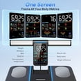 thumbnail image 2 of INSMART Scale for Body Weight, 8 Electrode Body Fat Scale, 51 Body Data with Bluetooth, Digital Weight Scale with Color Screen for Home Health, 2 of 8