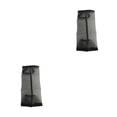 thumbnail image 4 of Kearding Bolsa de almacenamiento colgante Dispensador de cocina Soporte de comestibles de nylon Bolsas de basura plegables ligeras Organizador Gris 2Conjunto, 4 of 6