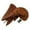 Brown, variant on Pet Cowboy Hat & Bandana Set - Western Style Costume for Dogs/Cats, Pet Clothing Gift For Pet Mom, Adjustable Hat